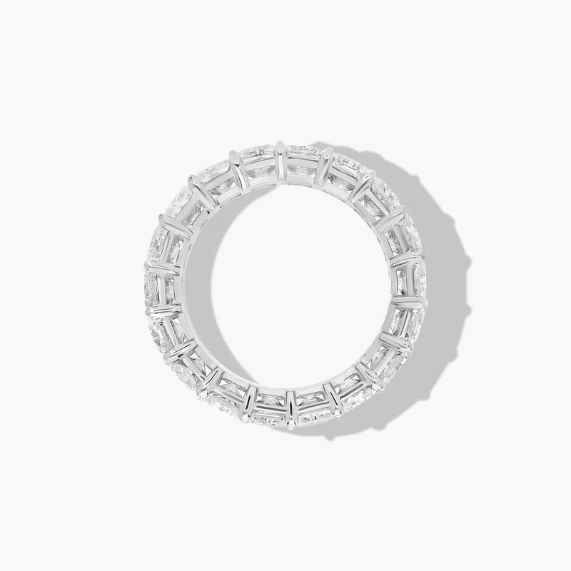 Eternity Ring With Radiant Cut Lab-Grown Diamonds