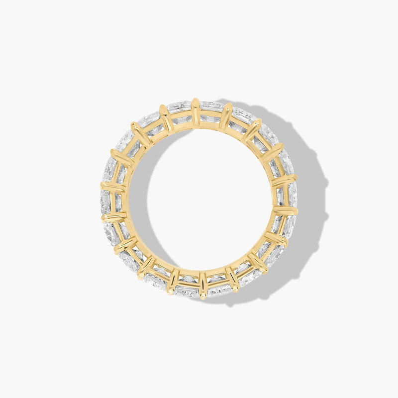 Eternity Ring With Radiant Cut Lab-Grown Diamonds