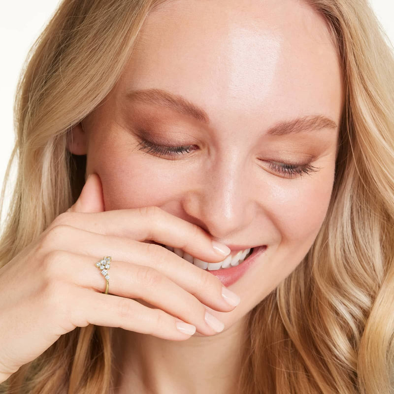 Cosmos Tiara Lab-Grown Diamond Ring