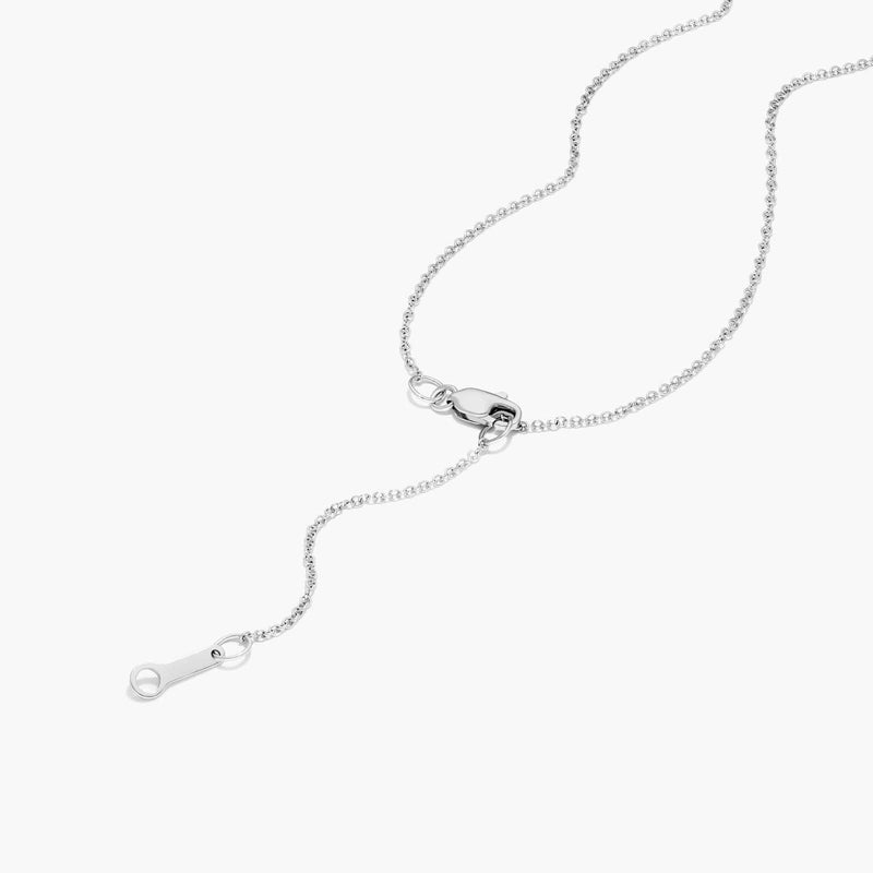 Assemblage Necklace With Emerald Cut Lab-Grown Diamonds