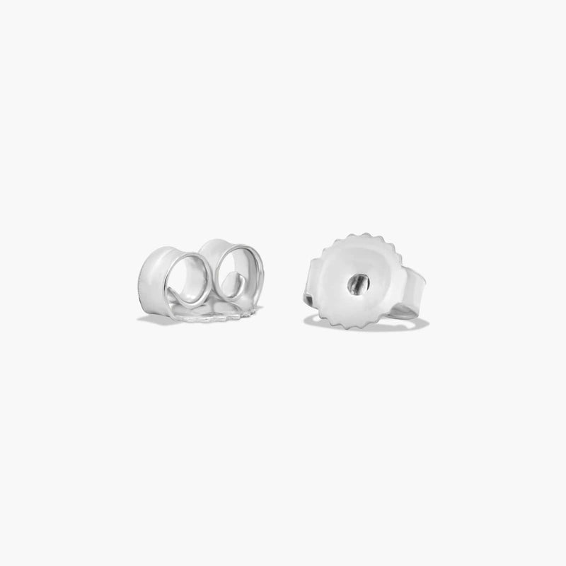 Oval Cut 2 CTW Lab-Grown Diamond Stud Earrings In 14K White Gold
