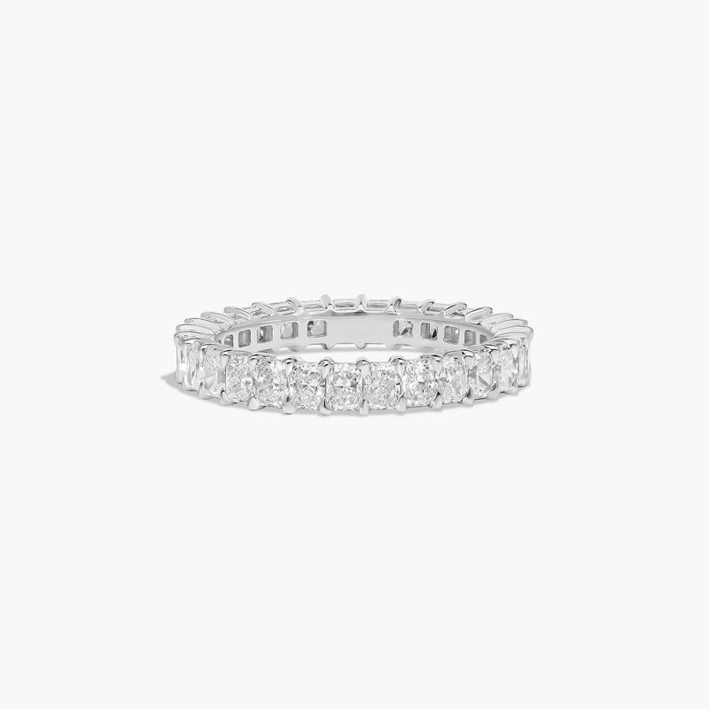 Eternity Ring With Radiant Cut Lab-Grown Diamonds