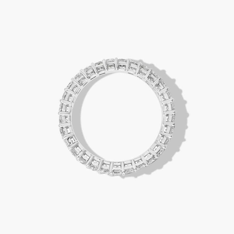 Eternity Ring With Radiant Cut Lab-Grown Diamonds